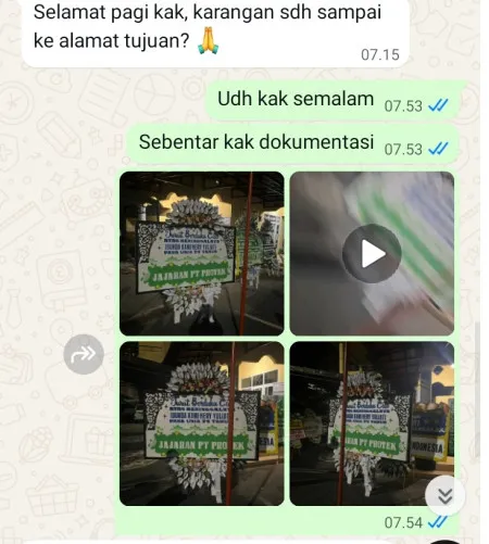 Pengiriman Papan Bunga Selamat Cbd Alam Sutera