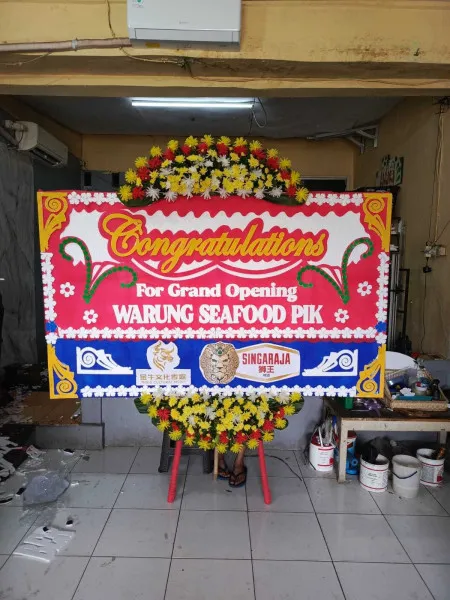 Papan Bunga Ucapan Selamat Cbd Alam Sutera
