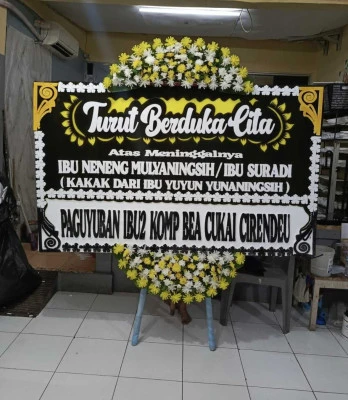 Papan Bunga di Cbd Alam Sutera